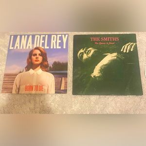 LANA DEL REY/ THE SMITHS VINYLS.